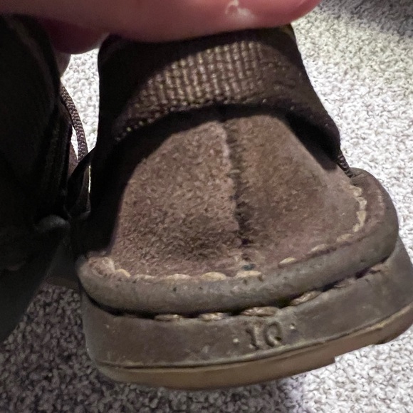 Chaco Kids Dark Brown Adventure Shoes - Picture 3 of 4